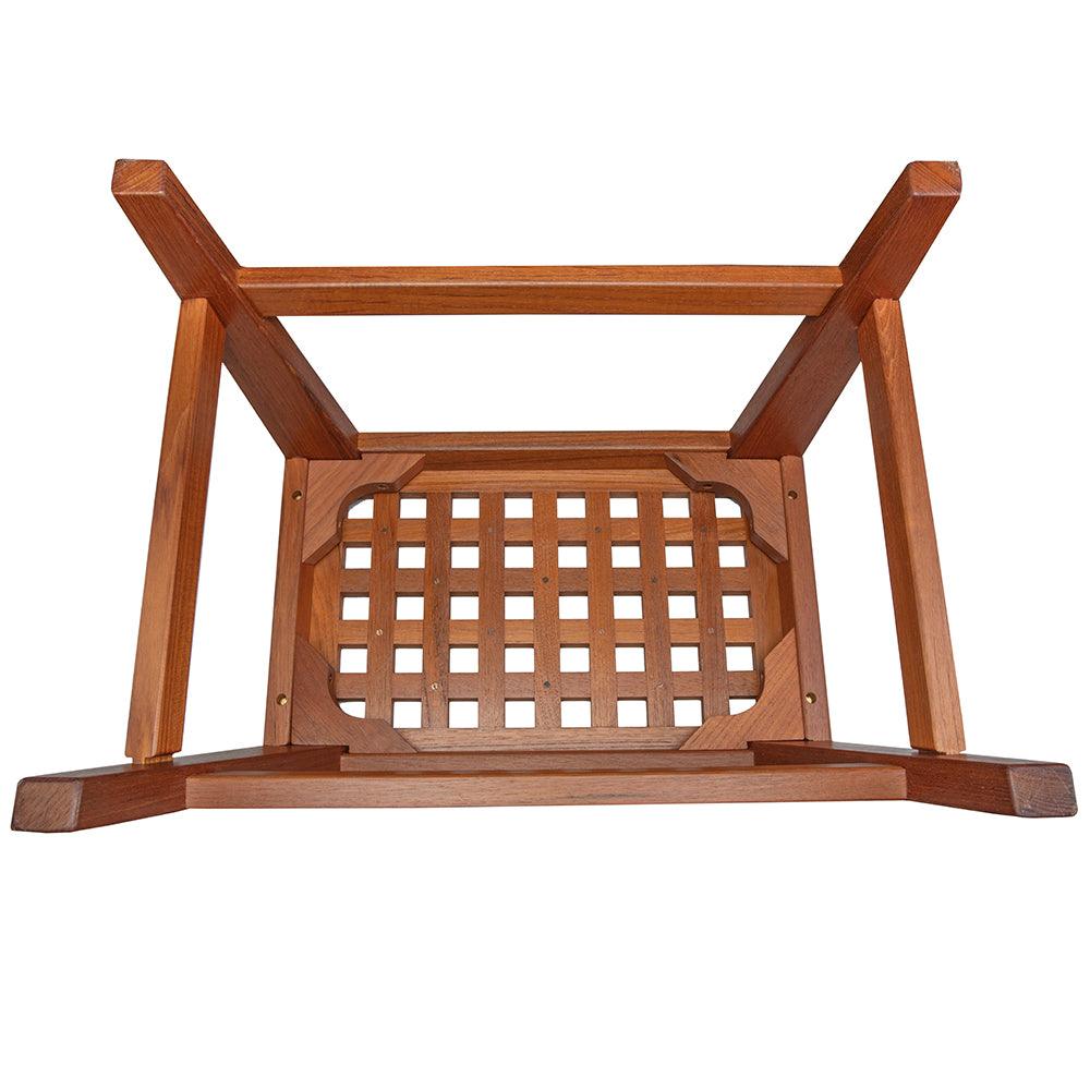 Whitecap Step Stool - Teak - Boat Gear USA