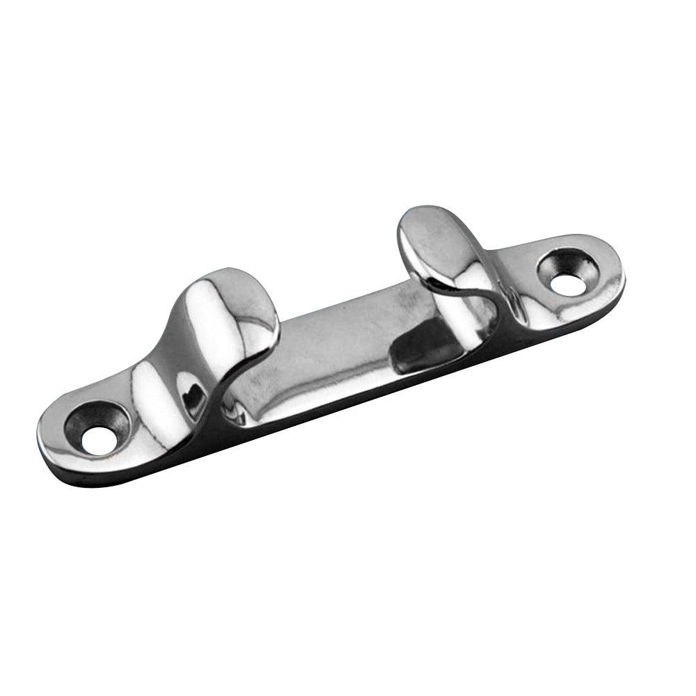 Whitecap Straight Chock 5" Stainless Steel - Boat Gear USA