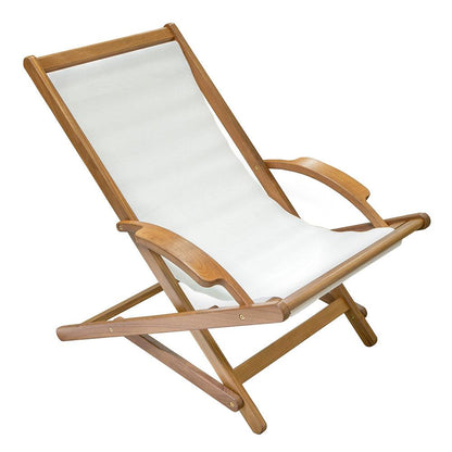 Whitecap Sun Chair - Teak - Boat Gear USA