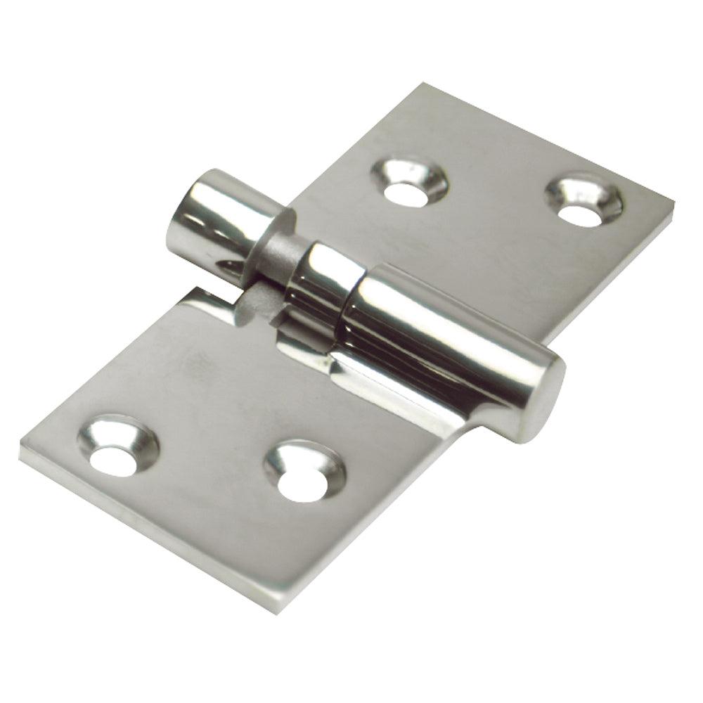 Whitecap Take-Apart Motor Box Hinge (Locking) - 316 Stainless Steel - 1-1/2" x 3-5/8" - Boat Gear USA