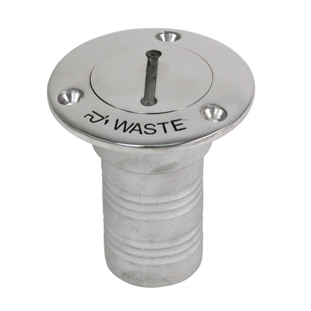 Whitecap Tapered Hose Deck Fill - 1-1/2" - Waste - Boat Gear USA