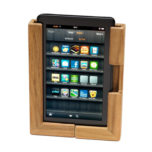 Whitecap Teak Adjustable Tablet Rack - Boat Gear USA