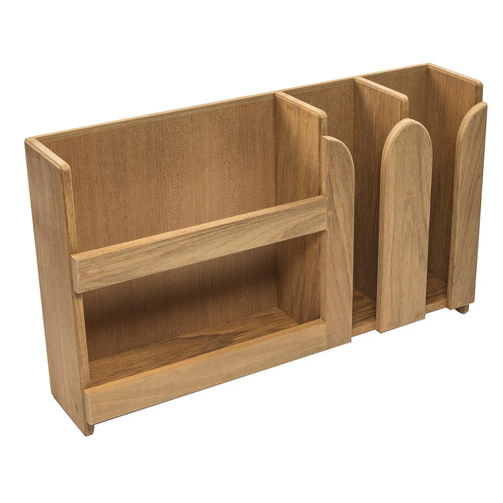 Whitecap Teak Dish/Cup Holder - Boat Gear USA