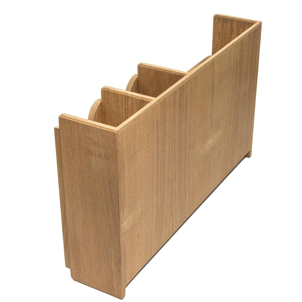 Whitecap Teak Dish/Cup Holder - Boat Gear USA