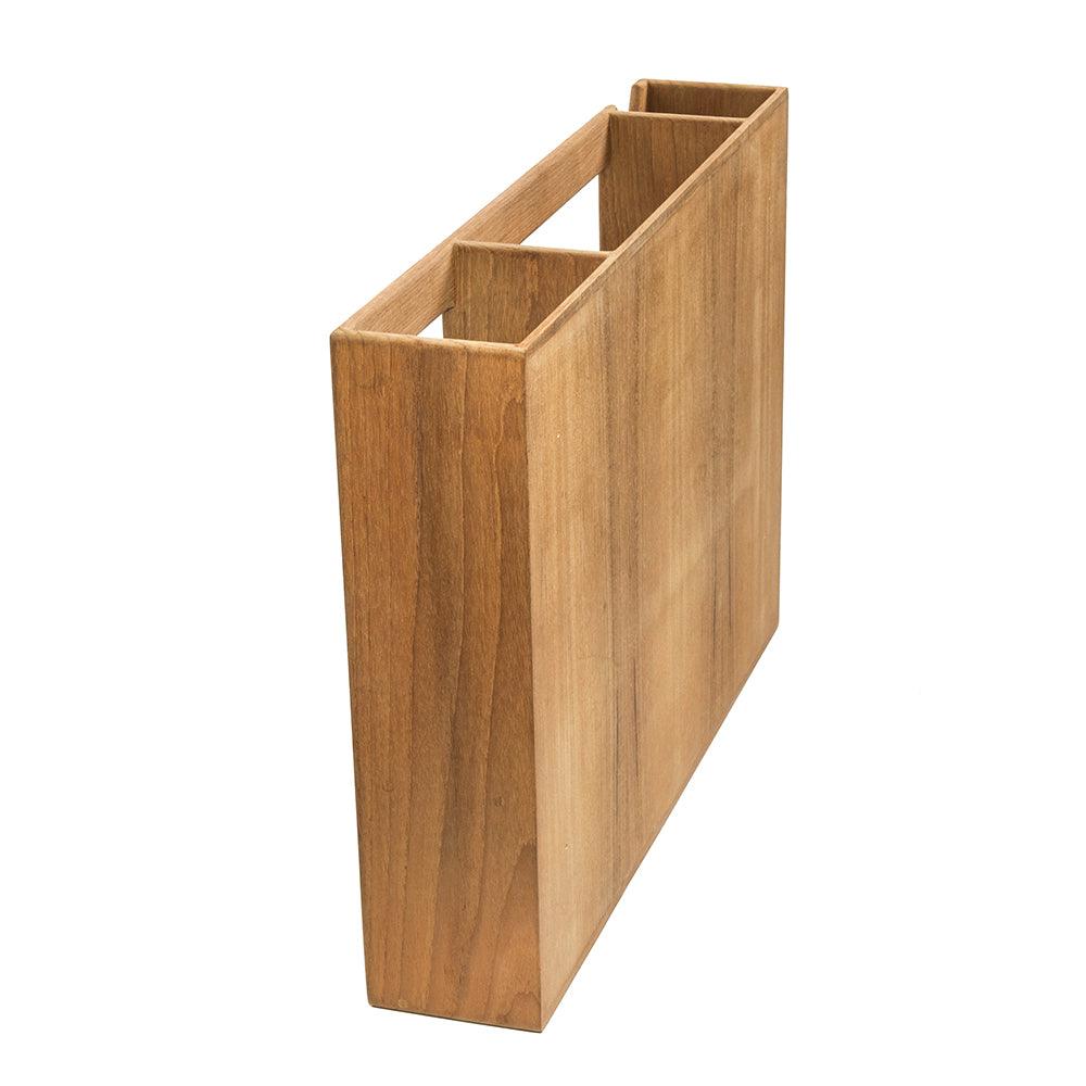 Whitecap Teak Dish/Cup/Paper Towel Rack - Boat Gear USA