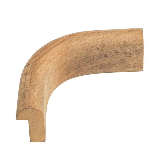 Whitecap Teak Edge Molding Inside Corner - Boat Gear USA