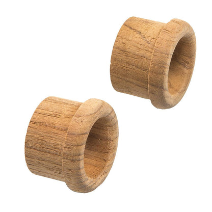 Whitecap Teak Finger Pull - 5/8" Barrel Length - 2 Pack - Boat Gear USA