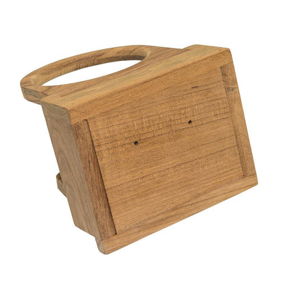 Whitecap Teak Folding Insulated Drink Holder - Boat Gear USA
