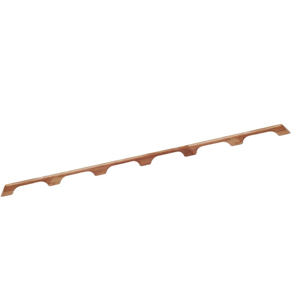 Whitecap Teak Handrail - 6 Loops - 63"L - Boat Gear USA