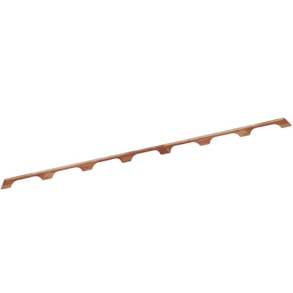 Whitecap Teak Handrail - 7 Loops - 73"L - Boat Gear USA