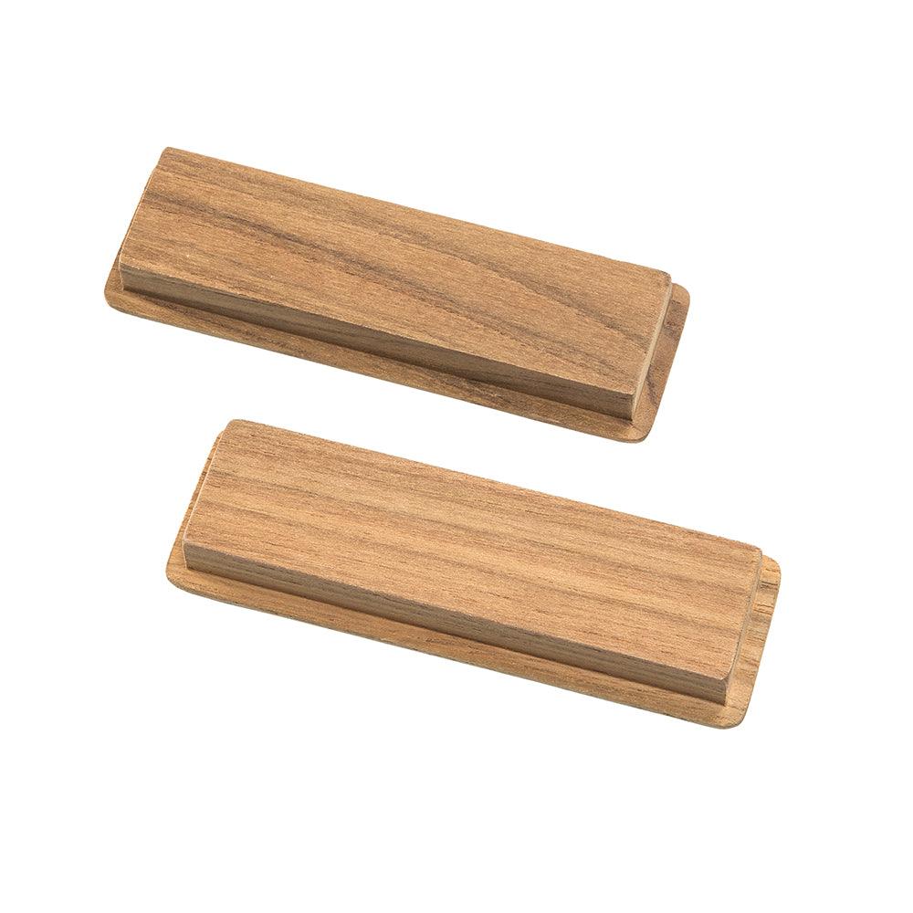 Whitecap Teak Large Rectangular Drawer Pull - 4-1/2"L - 2 Pack - Boat Gear USA