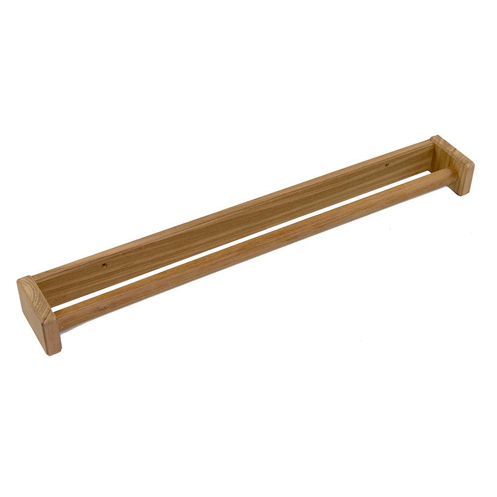 Whitecap Teak Long Towel Rack - 22" - Boat Gear USA