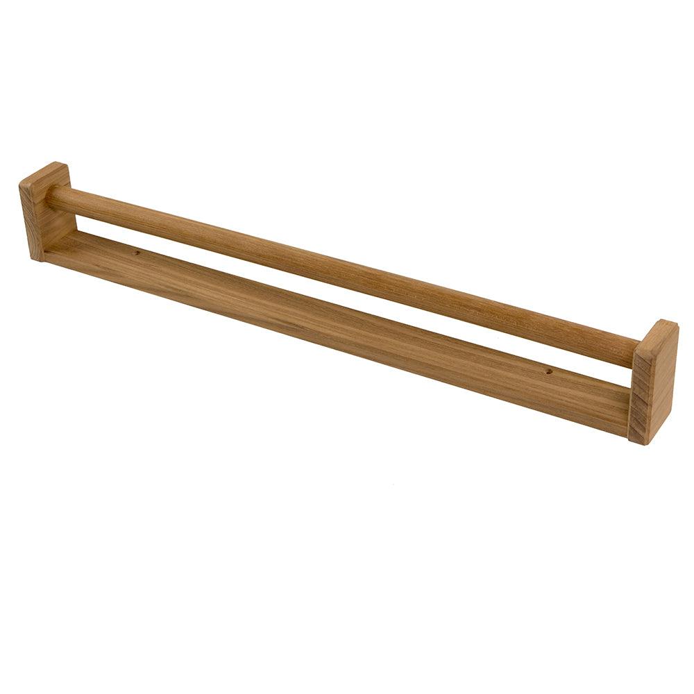 Whitecap Teak Long Towel Rack - 22" - Boat Gear USA