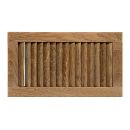 Whitecap Teak Louvered Insert - 16" x 9-1/8" x 3/4" - Boat Gear USA