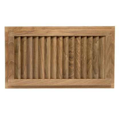 Whitecap Teak Louvered Insert - 16" x 9-1/8" x 3/4" - Boat Gear USA