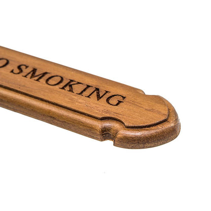 Whitecap Teak "No Smoking" Name Plate - Boat Gear USA