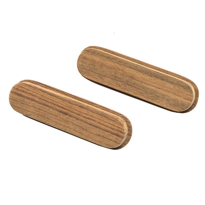 Whitecap Teak Oblong Drawer Pull - 4-1/16"L - 2 Pack - Boat Gear USA