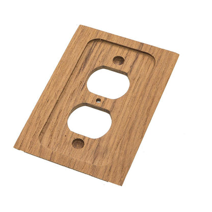 Whitecap Teak Outlet Cover/Receptacle Plate - Boat Gear USA