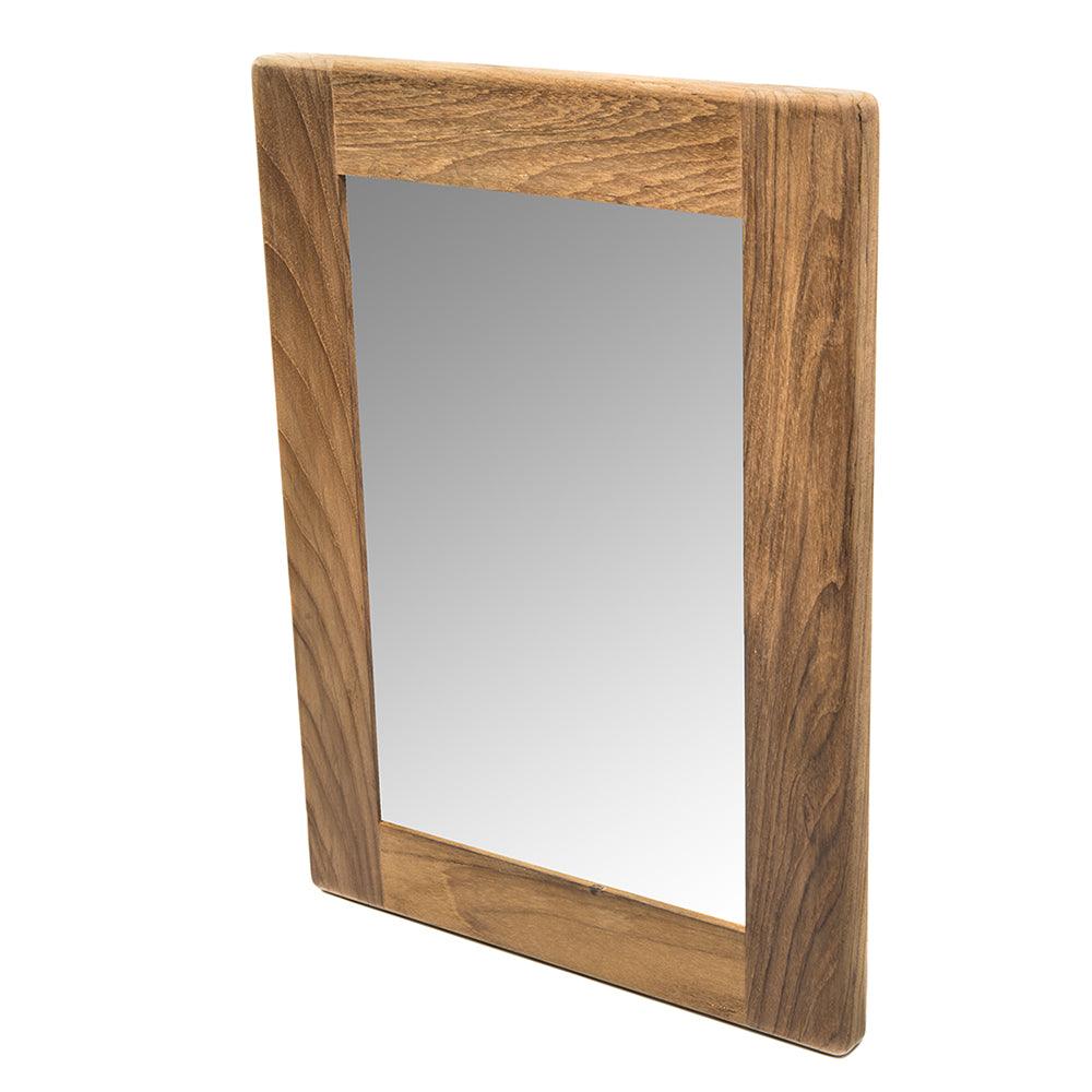 Whitecap Teak Rectangular Mirror - Boat Gear USA