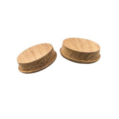 Whitecap Teak Round Drawer Pull - 1-3/8" Round - 2 Pack - Boat Gear USA