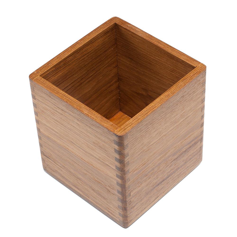 Whitecap Teak Tissue Box Holder - Boat Gear USA