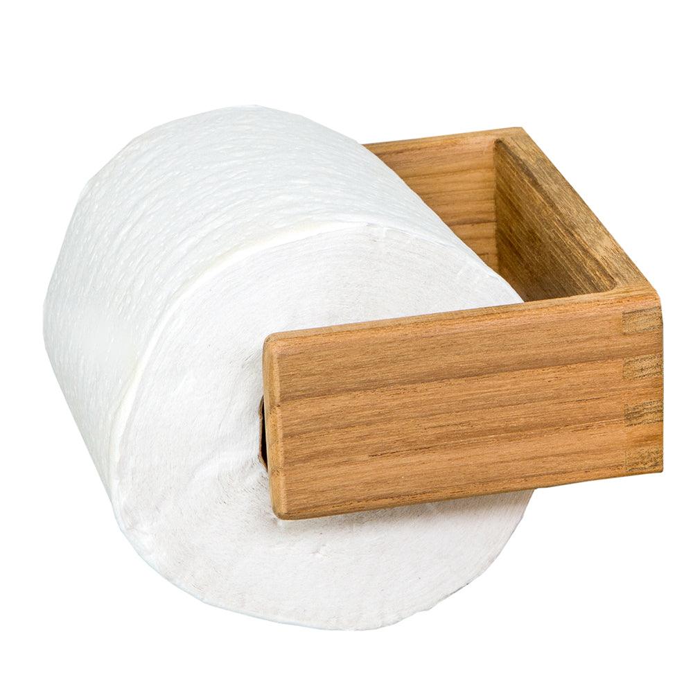 Whitecap Teak Toilet Tissue Rack - Boat Gear USA