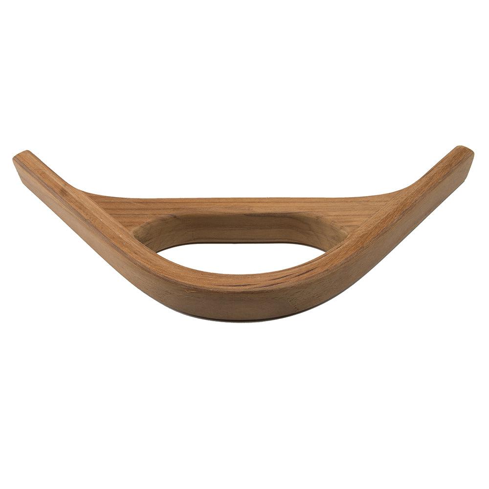 Whitecap Teak Track Corner w/Hand Hold Molding - 3/4" - Boat Gear USA