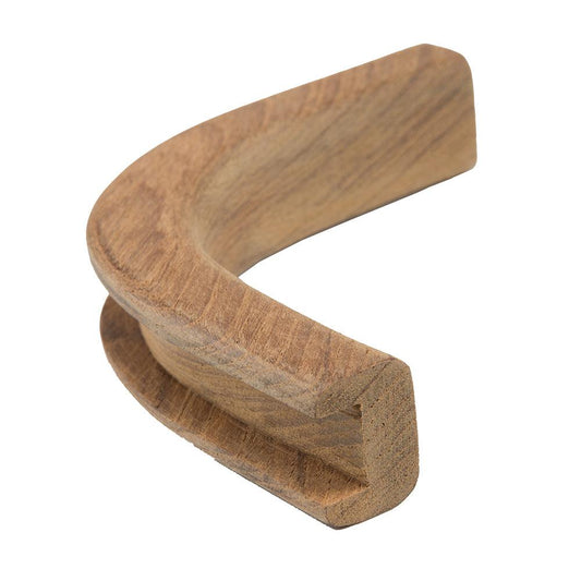 Whitecap Teak Track Inside Corner Molding - 1/2" - Boat Gear USA