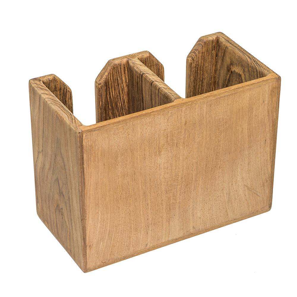 Whitecap Teak Two-Bottle Rack - Boat Gear USA