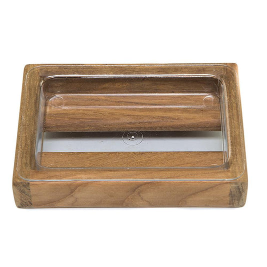 Whitecap Vanity Soap Dish - Teak - Boat Gear USA