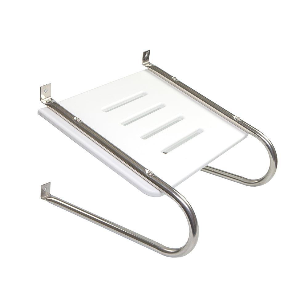 Whitecap White Poly Swim Platform f/Inboard/Outboard Motors - Boat Gear USA